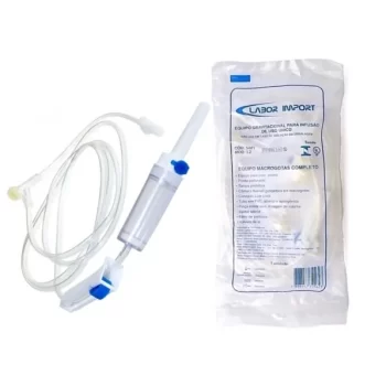 Equipo Macrogotas Com Injetor Lateral Com Bico Rosca - Labor Import